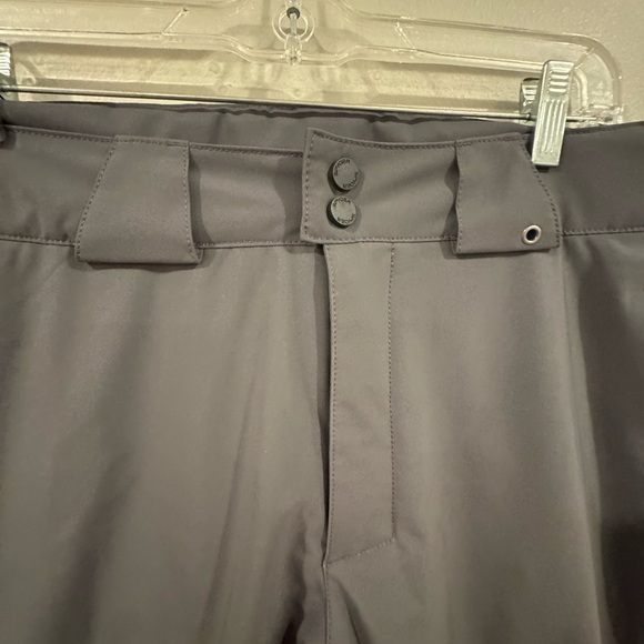 Spyder Ski Snow Pants Waterproof Insulated Gray Loose Fit Size Large - Picture 7 of 15